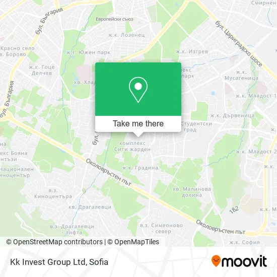 Kk Invest Group Ltd map