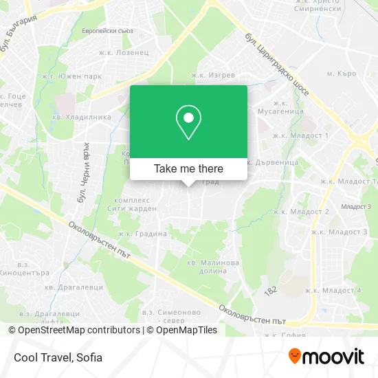 Карта Cool Travel