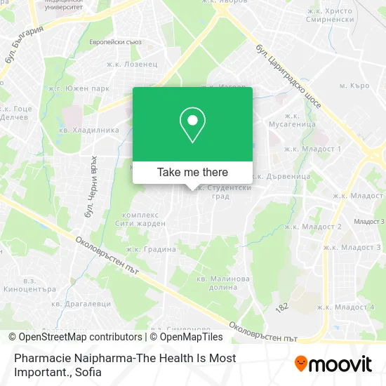 Pharmacie Naipharma-The Health Is Most Important. map