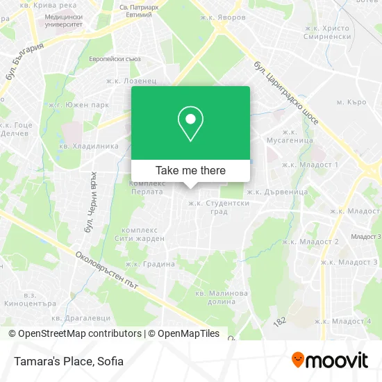 Карта Tamara's Place