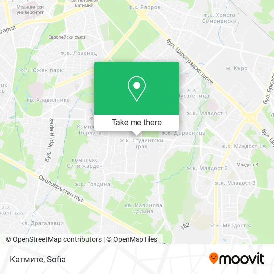Карта Катмите