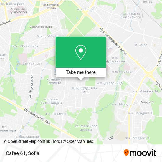 Cafee 61 map
