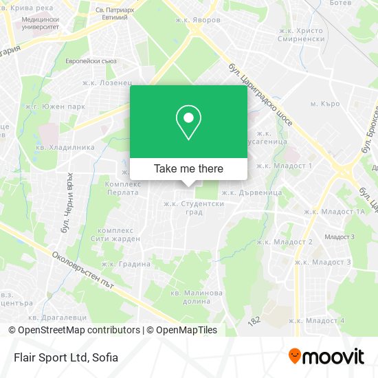 Flair Sport Ltd map