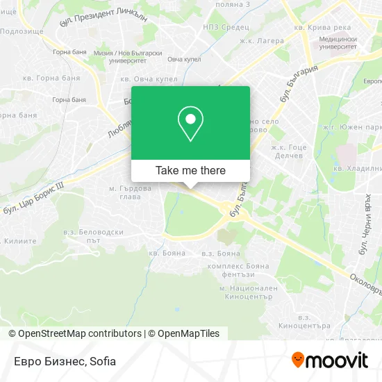 Евро Бизнес map