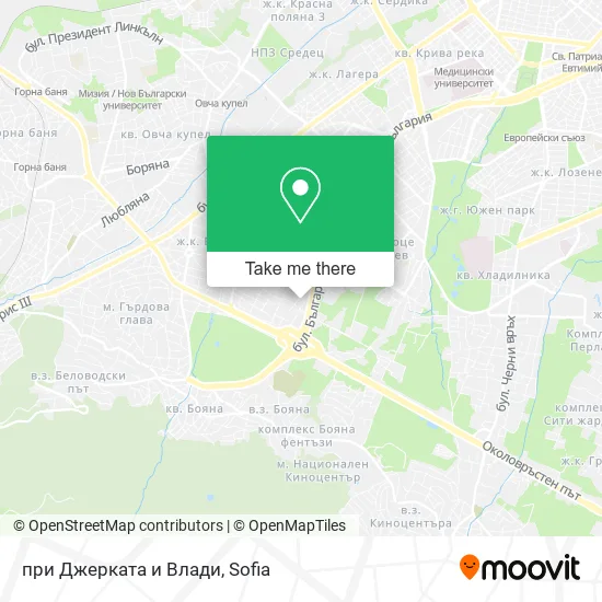 при Джерката и Влади map