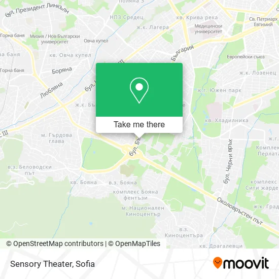 Карта Sensory Theater