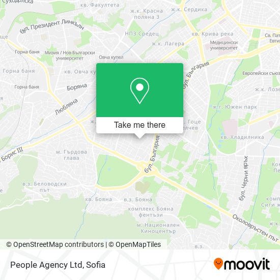 People Agency Ltd map