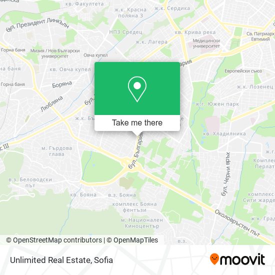 Карта Unlimited Real Estate