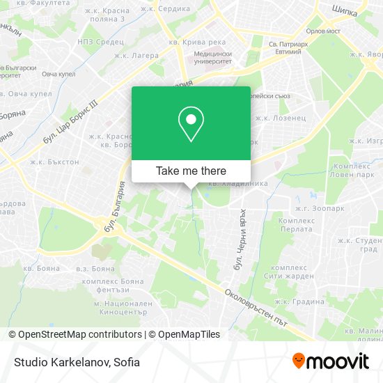 Карта Studio Karkelanov