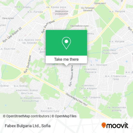 Fabex Bulgaria Ltd. map