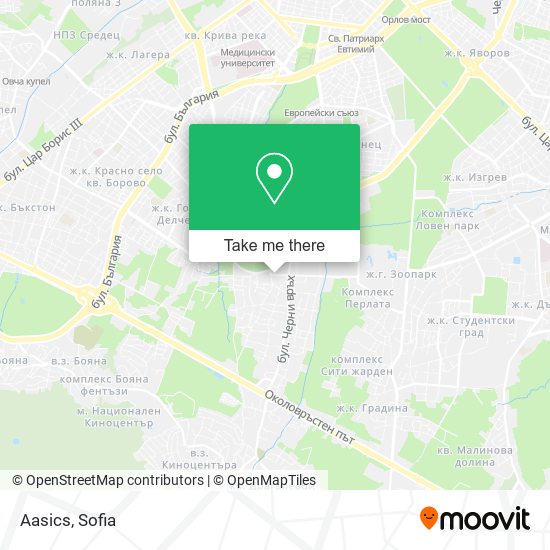 Aasics map