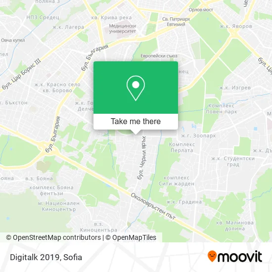 Карта Digitalk 2019