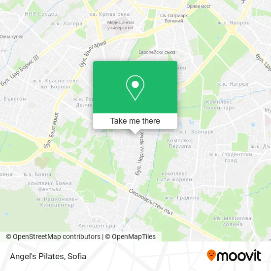 Карта Angel's Pilates