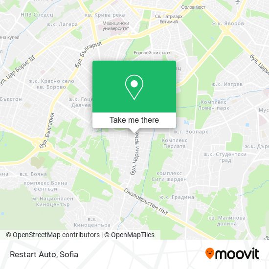 Карта Restart Auto