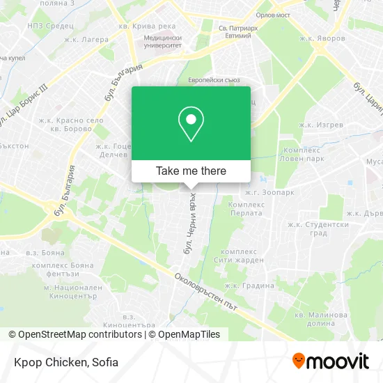 Карта Kpop Chicken