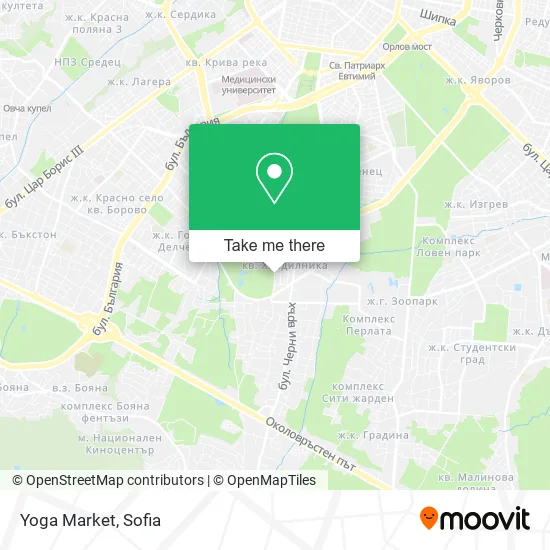 Карта Yoga Market