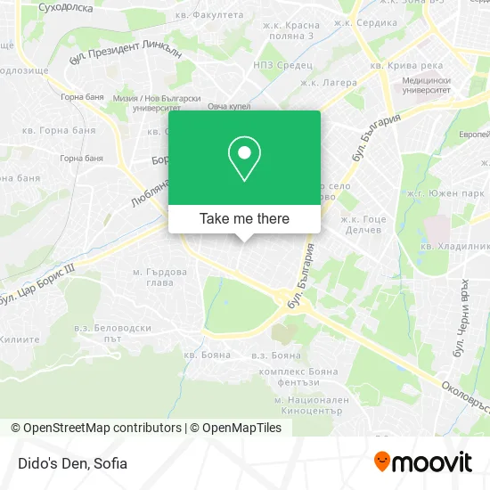 Карта Dido's Den