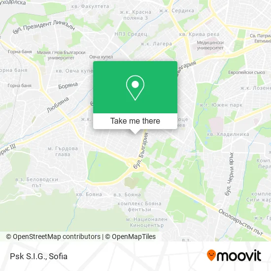 Карта Psk S.I.G.