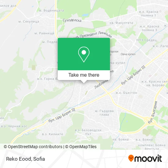 Карта Reko Eood