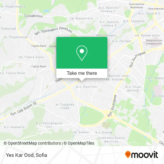 Карта Yes Kar Ood