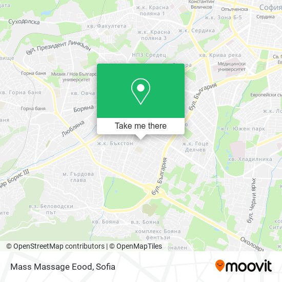 Mass Massage Eood map