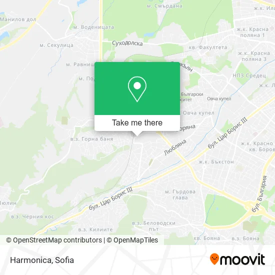 Карта Harmonica