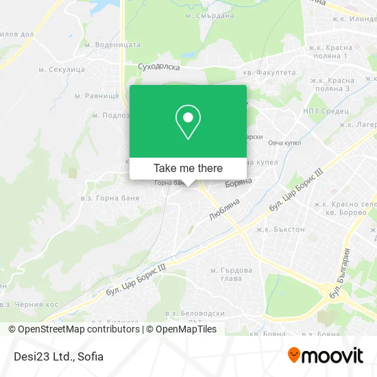 Карта Desi23 Ltd.