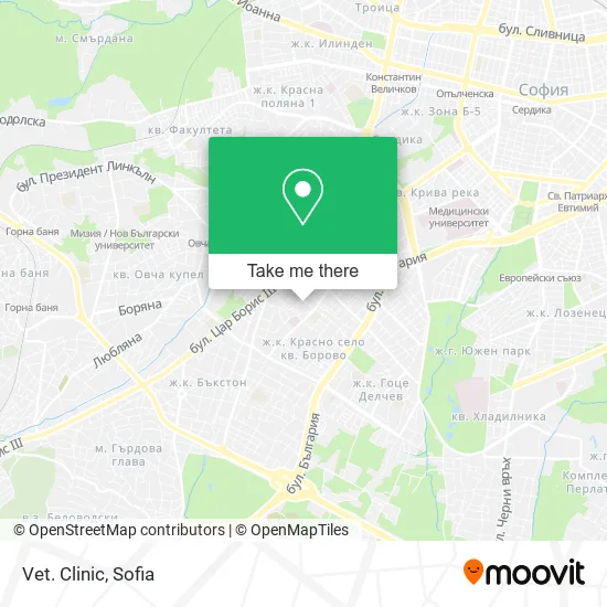 Карта Vet. Clinic