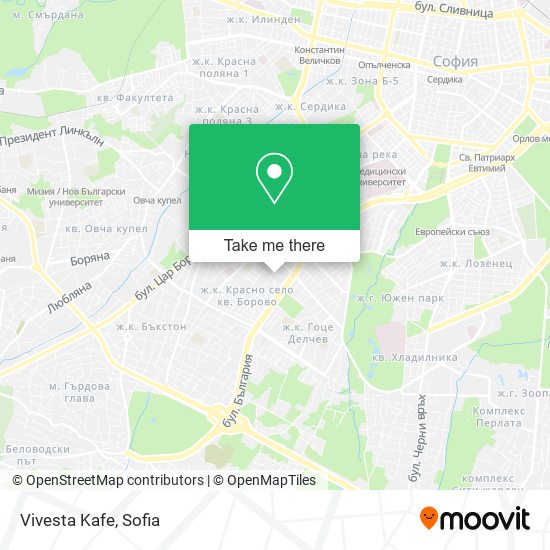Vivesta Kafe map