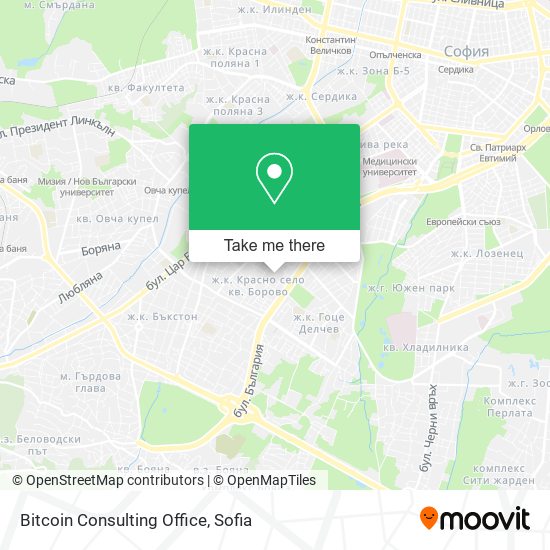 Bitcoin Consulting Office map