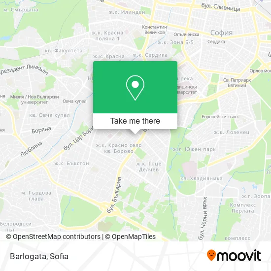 Карта Barlogata