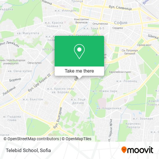 Telebid School map