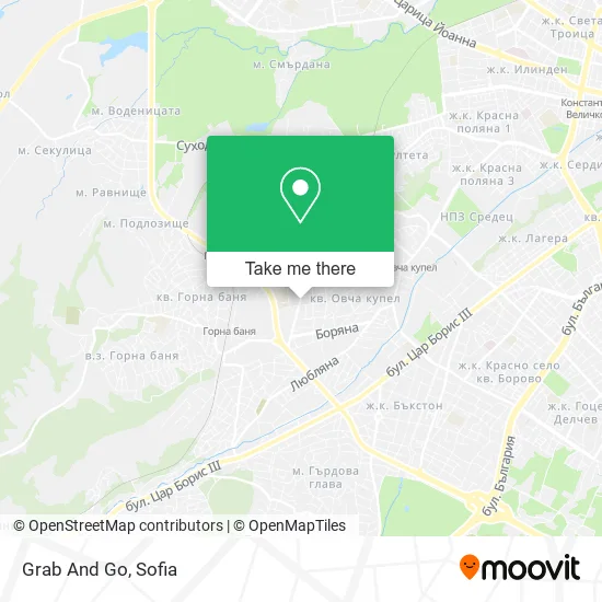 Карта Grab And Go