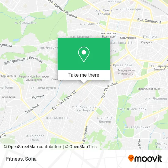 Карта Fitness