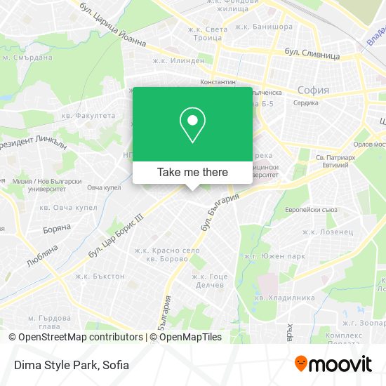 Dima Style Park map