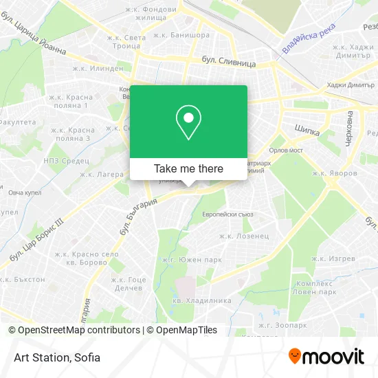 Карта Art Station