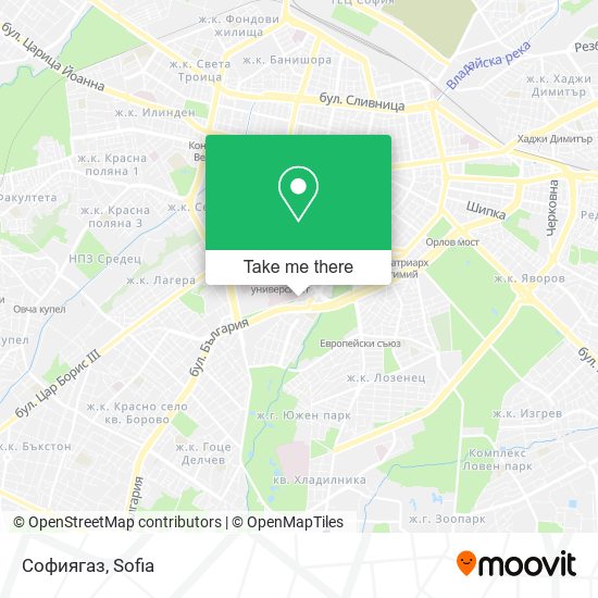 Софиягаз map