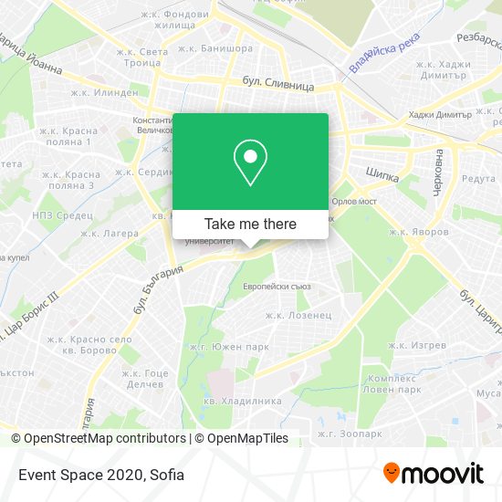 Event Space 2020 map