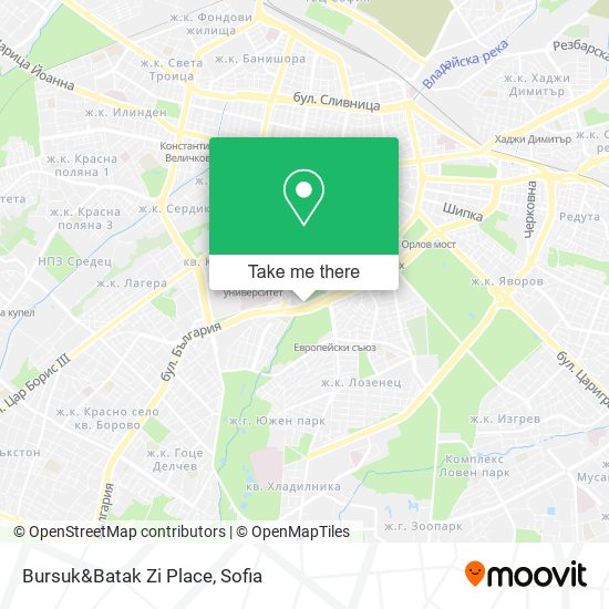 Bursuk&Batak Zi Place map