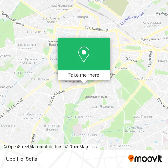 Карта Ubb Hq