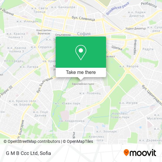 G M B Ccc Ltd map