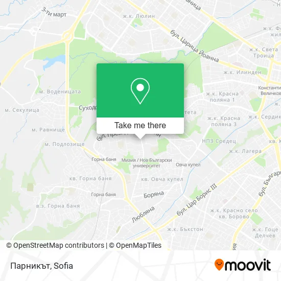 Карта Парникът