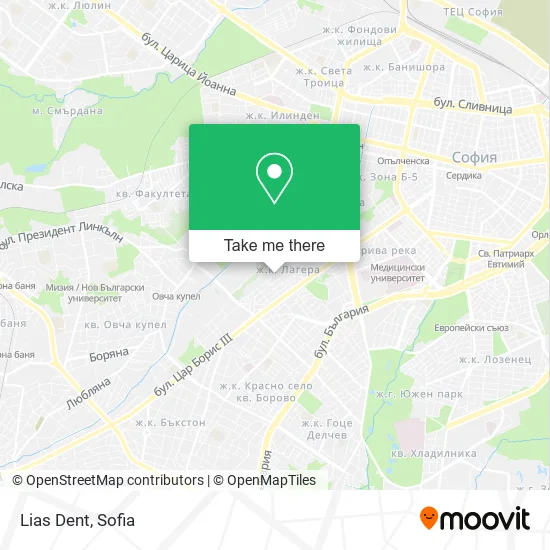 Карта Lias Dent