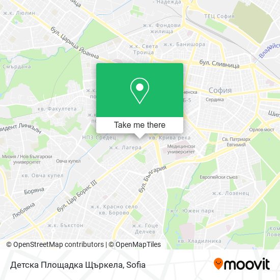 Детска Площадка Щъркела map