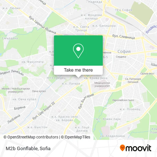 Карта M2b Gonflable