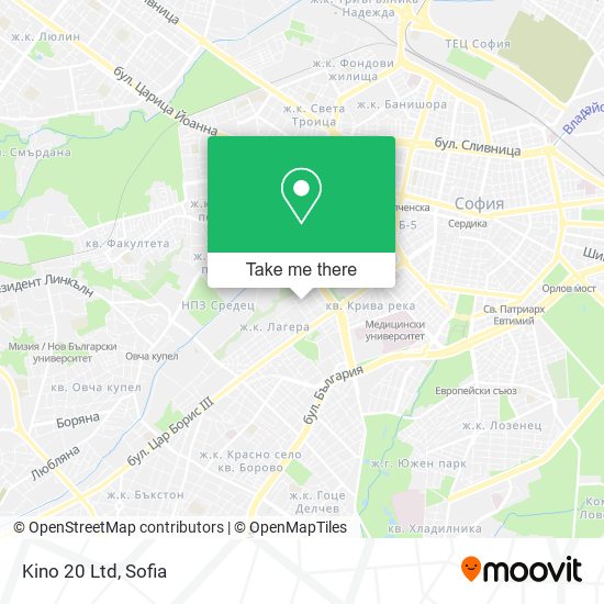 Kino 20 Ltd map