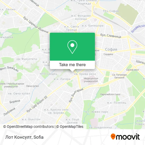 Карта Лот Консулт