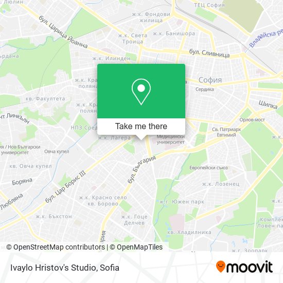 Ivaylo Hristov's Studio map