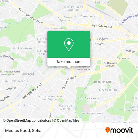 Medics Eood map