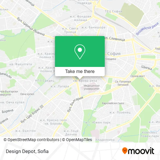Карта Design Depot